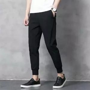 슬림핏조거 남자겨울 트리코트조거팬츠 트레이닝복브랜드 헬스 방한 기모 슬림핏 남성밴딩 바지