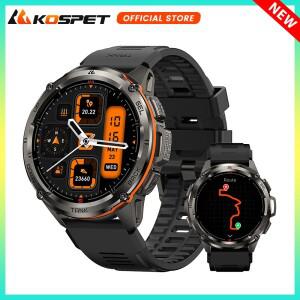 2025 KOSPET TANK T3 울트라 GPS 스마트 시계 남성용 Smartwatch 여성용 470mAh 배터리 디지털 피트니스 AM