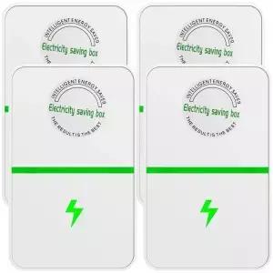 2/4Pcs 절전 장치 휴대용 전기 미국 에너지 절약 스마트 상자 안전 가정용 플러그 90V-250V 사무실 주방