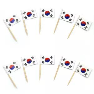 이쑤시개 태극기 10개입