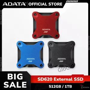 ADATA SD620 외장 솔리드 스테이트 드라이브 PSSD 512GB 1TB 최대 520Mb/s 휴대용 SSD 하드 USB 3.2 Gen 2