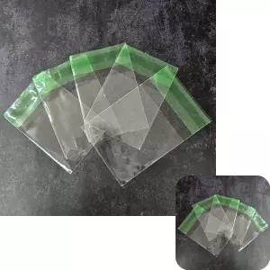 빙투 비닐 쿠키봉투 접착 포장 식 opp 9cmx10cm 투명 100매