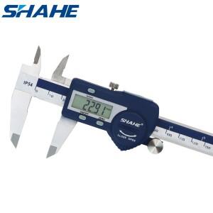 SHAHE IP54 디지털 캘리퍼스 전자 눈금자 버니어 스테인레스 스틸