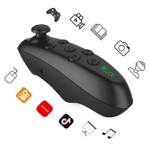 Bluehooth 3.0 휴대 휴대폰 VR 안경 용 원격 제어 무선 안드로이드 스마트 폰 게임 패드 전자 책 페이지 터