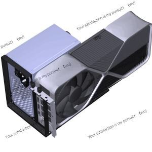 오픈 프레임 ATX eGPU 확장 도크 OCuLink 인터페이스 PCIe 4.0 64Gbps 외장 그래픽 카드 케이스 (노트북용)