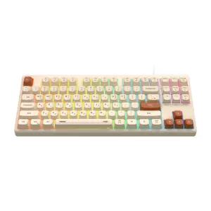 앱코 MK87 저소음 텐키리스 키보드 오트밀, 멤브레인