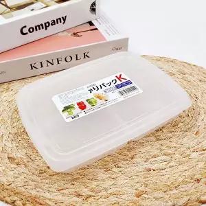 일본 나카야 반투명 밀폐통 K 710mL 플라스틱용기 플