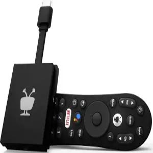 TiVo Stream 4K 모든 스트리밍 앱과 라이브 TV를 한 화면에서 UHD 돌비 비전 HDR 애트모스 사운드