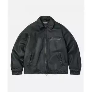 [정품] 프리즘웍스 DESTROYED COWHIDE 가죽자켓 _ W아쉬 ED OLIVE 998243