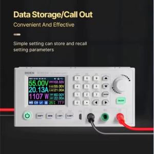 새로운 RD RD6024 60V 24A USB WiFi DC 조정 가능한 스텝 다운 데스크탑 전원 컨버터 인치 컬러 디스플레