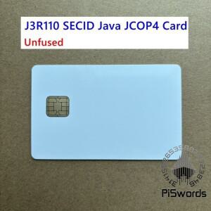 융합되지 않은 JAVA 카드 JCOP4 J3R110 SECID/J3R150 IC 연결 스마트