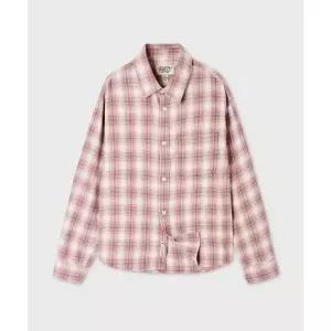 후아유 WHO.A.U Flannel Loose-Fit Check Shirts(F) WHYCG4T41F 171424