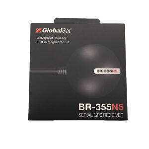 GlobalSat BR-355N5 케이블 GPS 수신기  플스호환 인터페이스 G 마우스 마그네틱 RS232 GNSS  BR355S4 대체