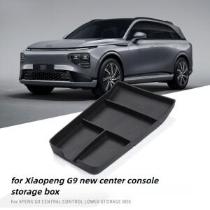 Xpeng G9 -2024 센터 콘솔 보관함 정리함  자동차 중앙 하부 트레이  실리카겔 정리함 액세서리