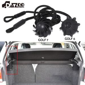 VW 골프 6 7 MK7 티구안 후방 부츠 소포 선반 스트링 코드 커버 스트랩  트렁크 랜야드 테이블 보드 행잉