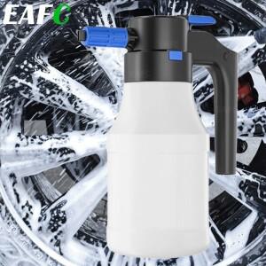 EAFC 1.5L 전기 자동차 물총 거품 분무기 식물 미스터 펌프 USB 물을 창 청소 자세히