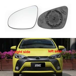 Toyota Yaris L 2014- 자동차 액세서리 백미러 렌즈 외부 측면 반사 유리 (난방 없음) 1PCS