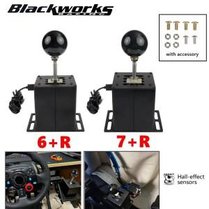 로지텍 G29/G25/G27/G920 T300RS/GT 스티어링 휠 H 기어 시프터 ETS2 WRC PC SIM 레이싱 게임 용 USB 시뮬