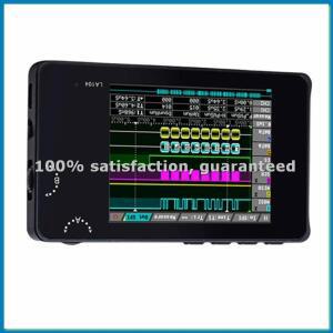 LA104 디지털 로직 분석기 화면 4채널 오실로스코프 SPI IIC UART 프로그래밍 가능 100M Sa/S 최대 샘플링