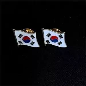 국가 뱃지 애국 뱃지 옷핀 기념품 대한민국 금속