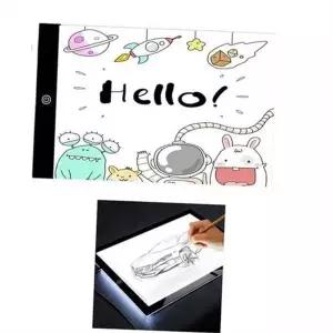 [제이큐]a3 라이트 박스 led 라이트 패드 트레이싱 드로잉 스케치 보드 카피