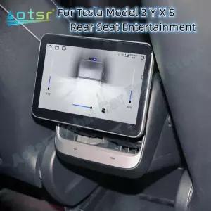 Aotsr 테슬라 모델3 모델Y 모델X 모델S LCD 디스플레이 AC 제어판 IPS 스크린
