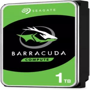 Seagate BarraCuda 1TB 내부 하드 드라이브 HDD 3.5인치 SATA 6 Gb/s 7200 RPM 64MB 캐시 컴퓨터 데스크톱
