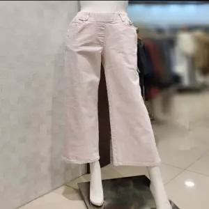 벨라디터치  V3F2SL27 일자핏 와이드 여름 진바지