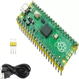 Waveshare Raspberry Pi Pico 마이크로컨트롤러 보드 (RP2040 칩 듀얼 코어 Arm Cortex M0+ 프로세서 264KB