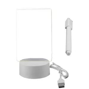 LED 투명 보드 USB 조명 아크릴