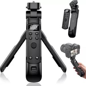 셔터 가 포함된 Tripod 무선 촬영 그립용 G7 X III/R50/R8/R5/R0/G5 II/R00/M6 V/6D Vlogging용 미니