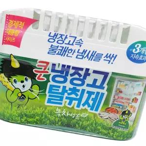 산도깨비 큰 냉장고탈취제 녹차(420g) 음식냄새제거 악취제거 김장 냉장실 김치 반찬