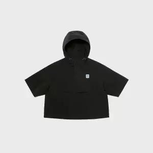 코닥어패럴 브리즈 후드 반팔 아노락 우먼 BLACK