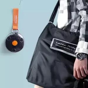 (색상 블랙)장바구니 에코백 롤업백 트래블 어깨에 메는 초경량 초경량 멜수있는 트래블 크로스 휴대용 롤