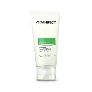 [급속쿨링/열감진정]비건이펙트 청보리 알로에 랩핑 마스크팩80ml(+브러쉬증정)