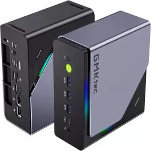RAM/SSD/OS가 없는 GMKtec K12 미니 PC 베어본 데스크톱 컴퓨터 AI 부스트 3배 M.2 2280 스토리지 확장