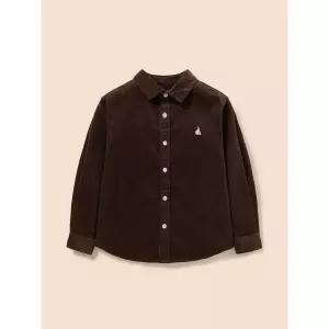 [BEANPOLE KIDS] [Essential] 코듀로이 셔츠  브라운 (BI6964UE1D)