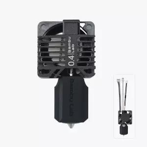 대나무 랩 X1 X1C 3D 프린터 0.4MM 노즐용 팬이 있는 3DTOULS 경화 강철 완전 핫엔드 키트