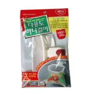 하니 다용도걸이세트 주방용품 욕실용품 세제보관 음식물보관 다용도걸이 씽크대정리
