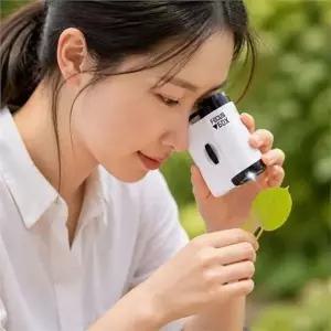 휴대용 현미경 led 라이트 현미경 고배율 주머니형 교육용 학습용 60