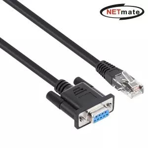 강원전자 넷메이트 9핀 to RJ-45 시리얼 케이블 1.8m (DB9F to RJ-45) NM-DB945B