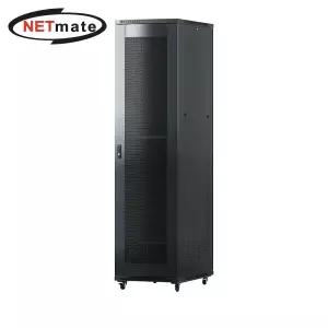 강원전자 넷메이트 타공문 서버랙(블랙) NM-S2000PD(BLACK)