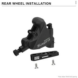 자전거 디스크 브레이크 160mm 어댑터 초경량 알루미늄 로드 바이크 컨버터 브래킷 전/후 로터용