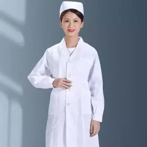위생 가운 긴팔 유니폼 ACR 여성 작업복 실험복 방진복