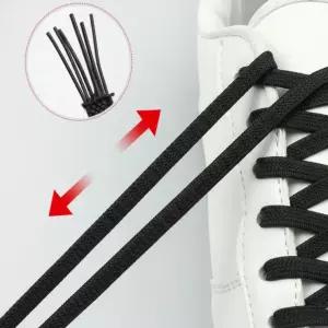 편한 스트레치 고무 스판 신발끈 스니커즈 고무줄 하이탑 고무끈 운동화 단화 끈 늘어나는 탄성