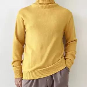 데일리 캐주얼 용품 남자 큰사이즈 목 빅사이즈 폴라 패턴 포인트 겨울 소품 가을 패션 긴팔 니트 남성