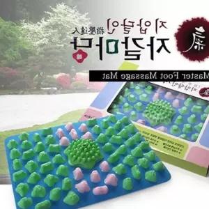 헬스원 옥자갈마당 발지압매트 MFM-400 자갈형 발매트 부모님선물 할머니선물 발바닥지압 z-CCECF