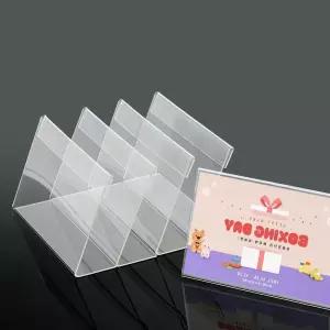 L자형 아크릴 쇼케이스 10p세트 가격표 POP꽂이 No15 집들이선물 선물용품 생활용품 z-DA622