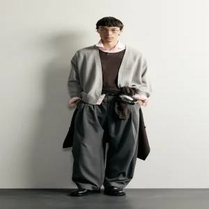 [정품] 자라 ZARA 오픈 릴렉스 핏 가디건 - 그레이 9598/372/802