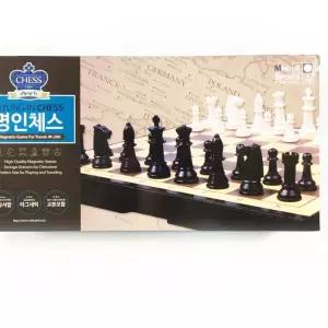 명인랜드 자석중형체스 M-200 두뇌게임 전략게임 전통게임 바둑대국 장기대결 기타문구용품 e-DA90E